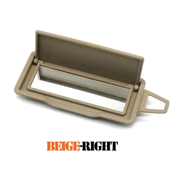Sunroof Sun Visor Shield Makeup Cosmetic Mirror Panel Cover for Mercedes-Benz ML GL R Class W164 W251 1648101510 1648101610