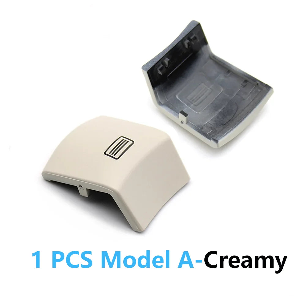 W166 W292 Sunroof Window Switch Button Cover for Mercedes-Benz ML GL GLS GLE Class ML300 ML350 GL320 - Model A Creamy - image