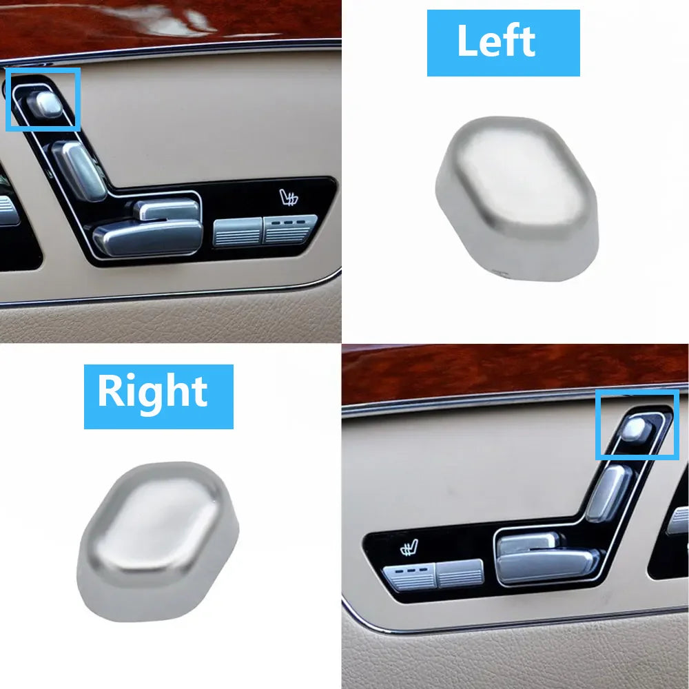 W221 W216 Front Seat Headrest Adjustment Switch Button for Mercedes-Benz S CL Class S300 S320 S350 S400 S600 - image 3