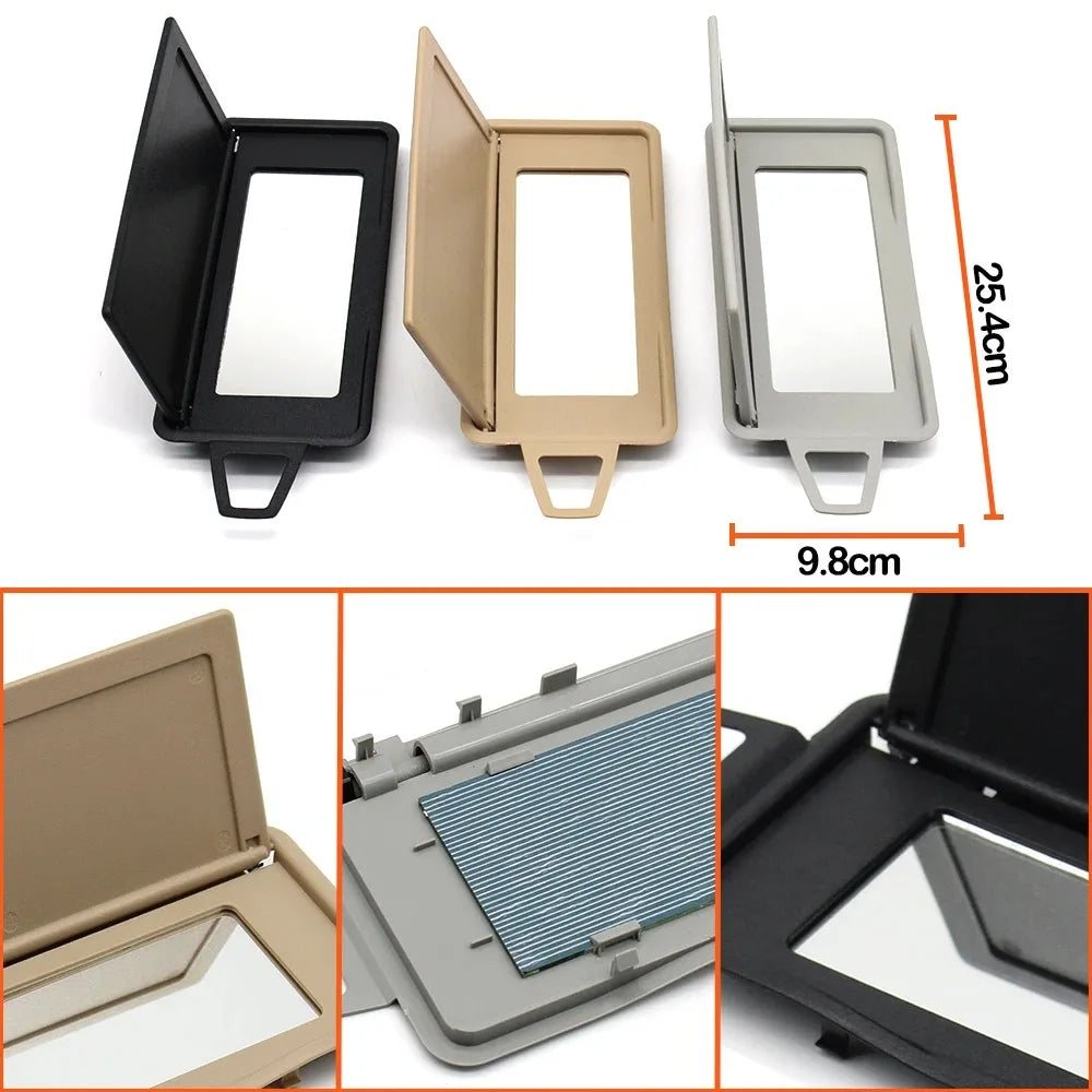 Sun Roof Shade Sunvisor Cover Makeup Mirror Holder Panel Cover for Mercedes-Benz S Class W221 2008-2012 S300 S350 S500 S600
