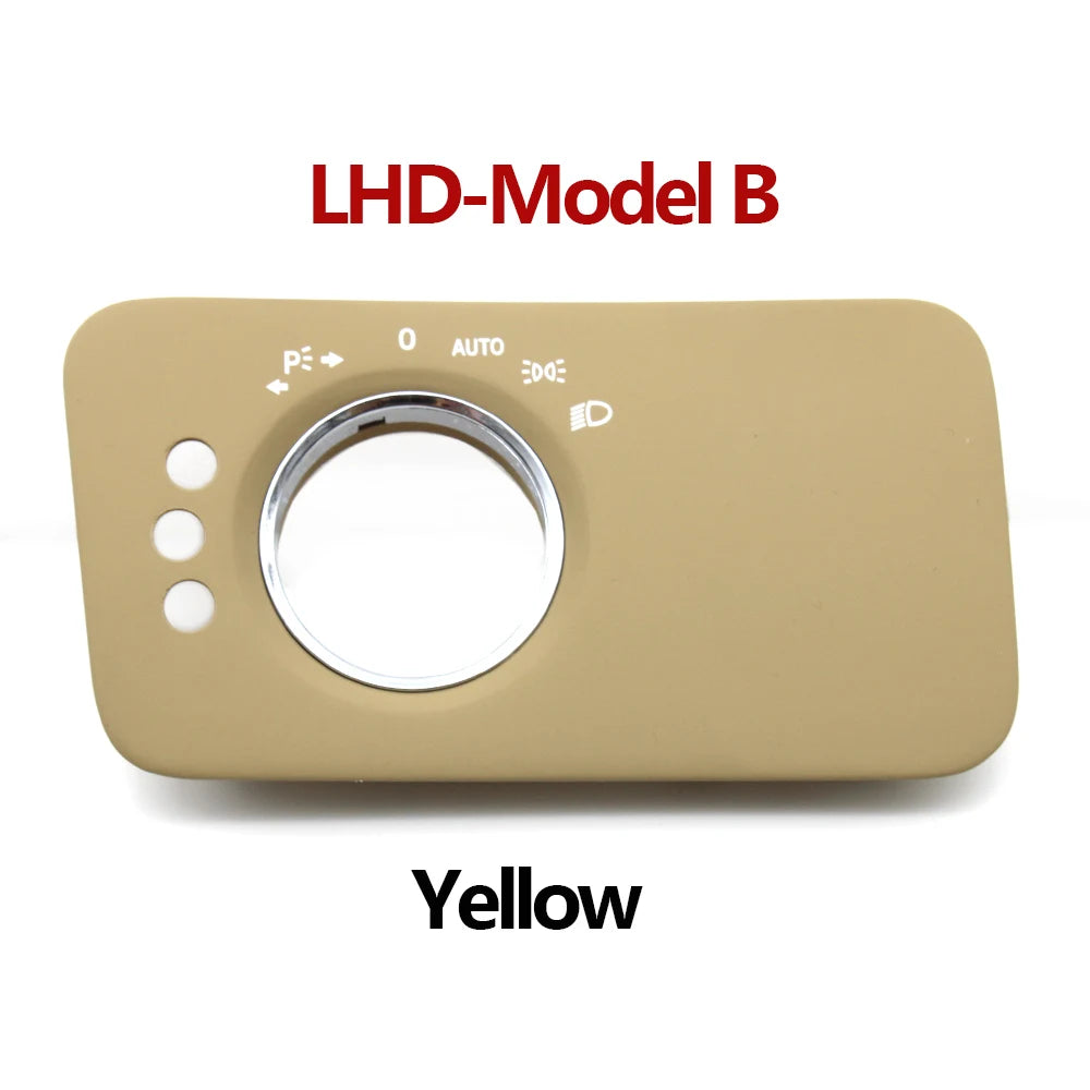 Interior Door Headlight Switch Panel Cover Trim for Mercedes-Benz W219 CLS Class 2007-2009 2195450204 2195450104