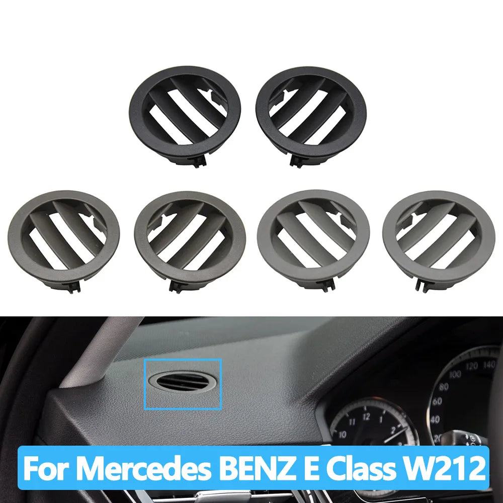 Dashboard AC Vent Grille Small Round Cover for Mercedes-Benz E Class W212 2128310359 2128310459 - image 7