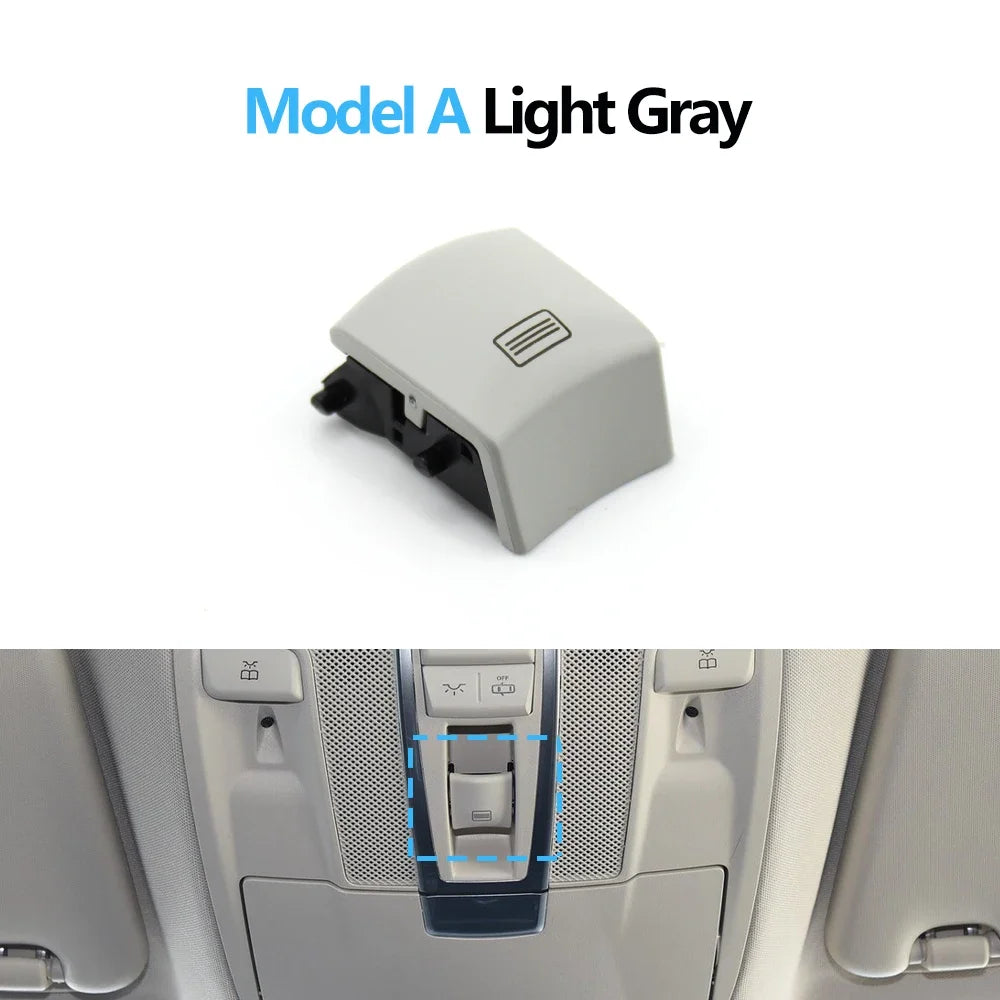 Inner Door Ceiling Light Switch Sunroof Window Switch Button Assembly for Mercedes-Benz ML GL GLE GLS G W166 W292 X166 W463