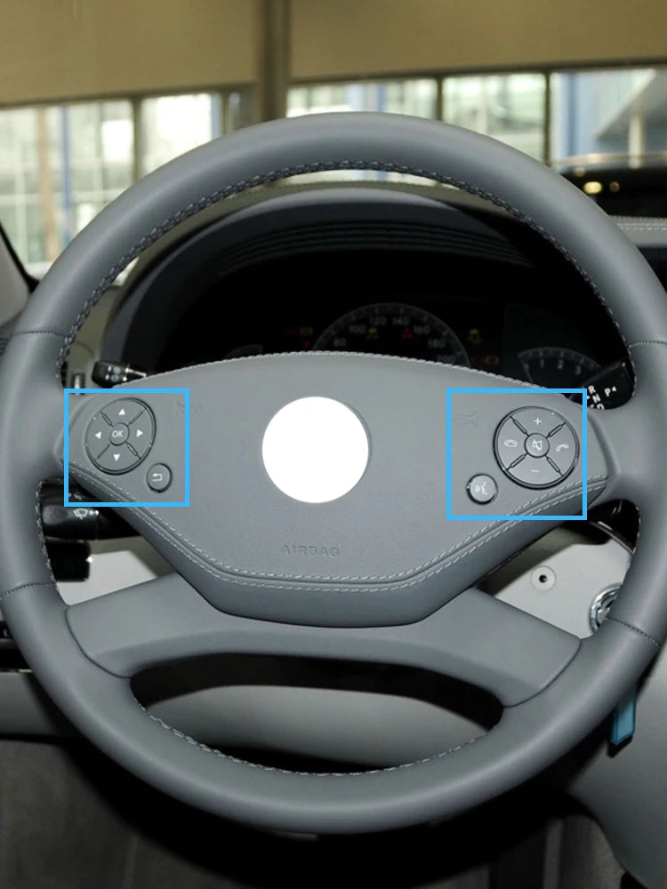Multi-function Steering Wheel Push Button Phone Control Keys for Mercedes-Benz S CL Class W221 W216 2218215751 2218215851