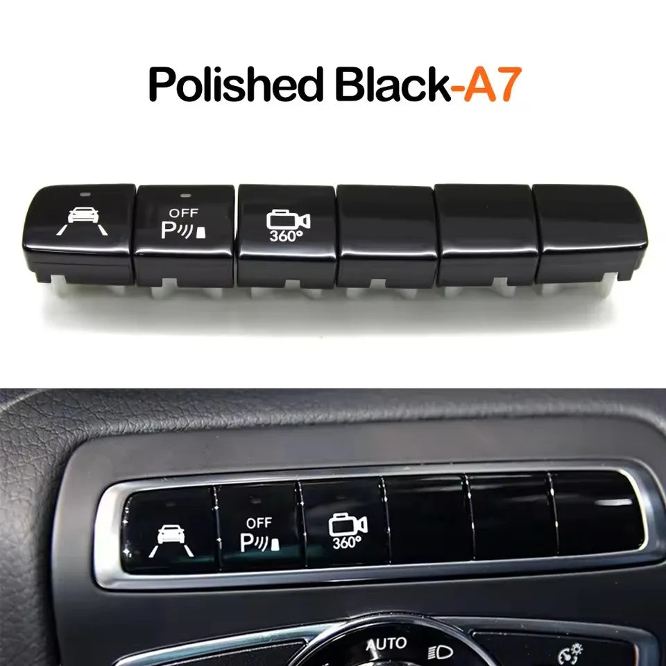 Block Radar Cruise Lane Assist Button Headlight Camera Parking PDC Sensor Switch for Mercedes-Benz W205 X253 W447 W213 W238