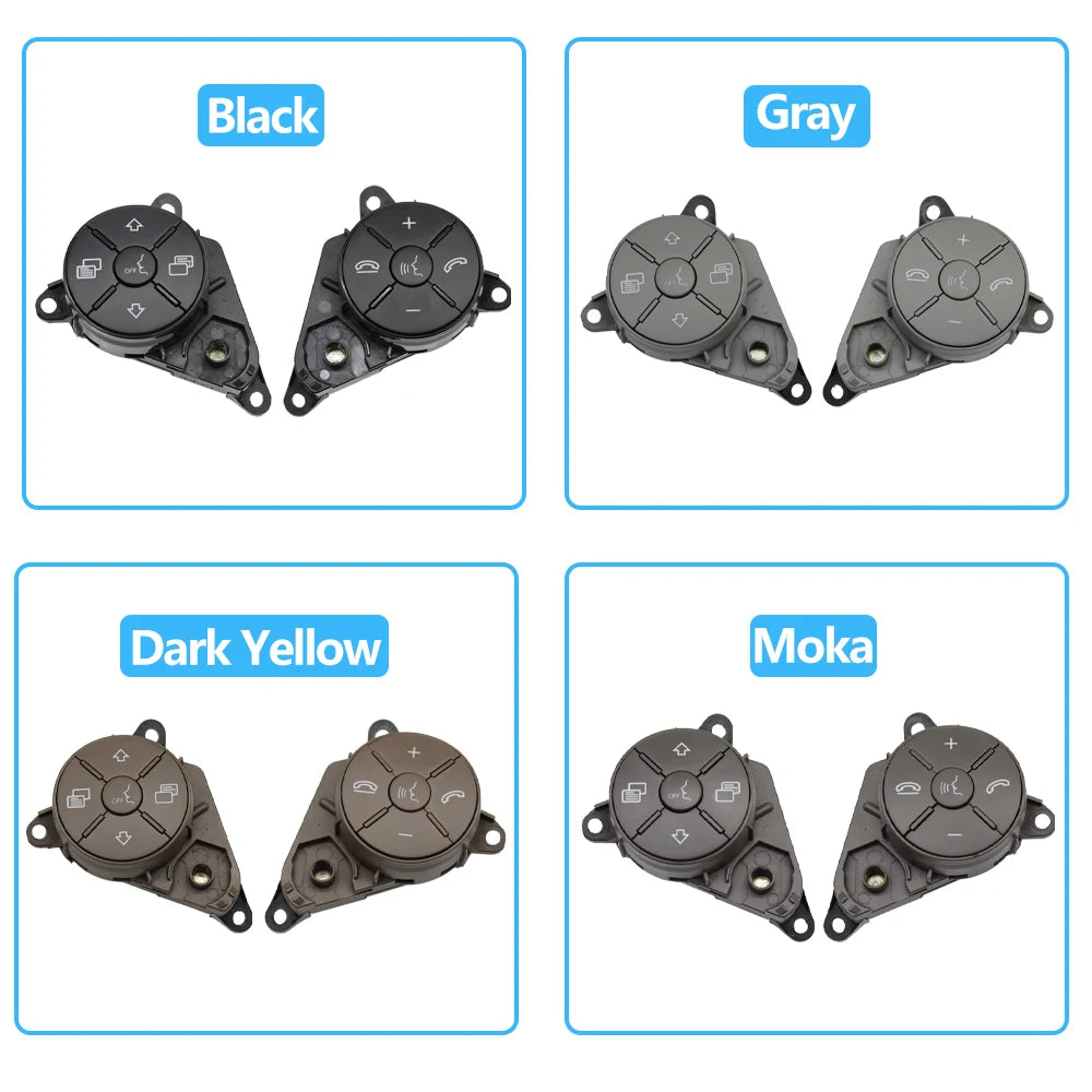 Steering Wheel Switch Control Button Trim Cover Kit for Mercedes-Benz ML GL R Class W164 W251 X164 1648700558 1648700658