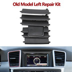Front Middle AC Air Conditioning Vent Outlet Grille Slide Clip Repair Kit for Mercedes-Benz W166 ML GL 2013-2015 1668300054