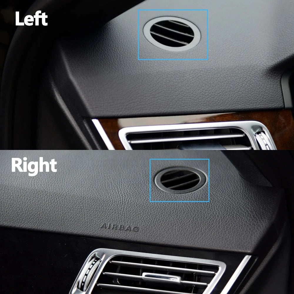 Dashboard AC Vent Grille Small Round Cover for Mercedes-Benz E Class W212 2128310359 2128310459 - image 11