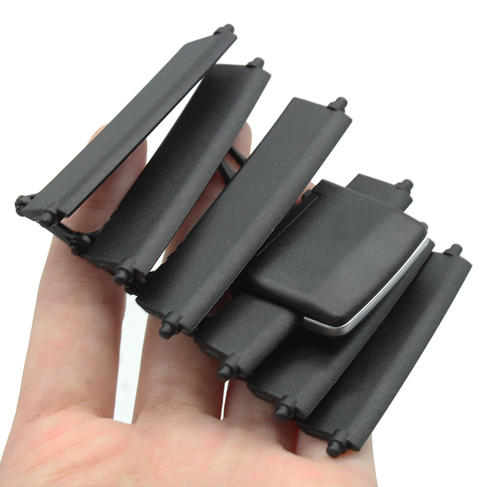 Front Middle AC Air Conditioning Vent Outlet Grille Slide Clip Repair Kit for Mercedes-Benz W166 ML GL 2013-2015 1668300054