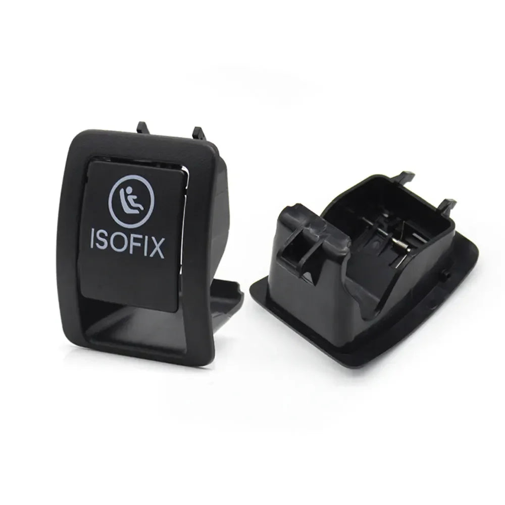 W253 Rear Child Safe Seat Buckle Switch Cover ISOFIX Anchor Button Cover for Mercedes-Benz GLC EQC N293 - image 8