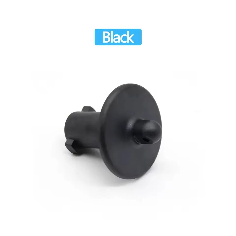 Rear Seat Belt Guide Cable Fixing Tie Buckle Safe Belt Clip for Mercedes-Benz S Class W222 2014-2020 2228600922 - Black