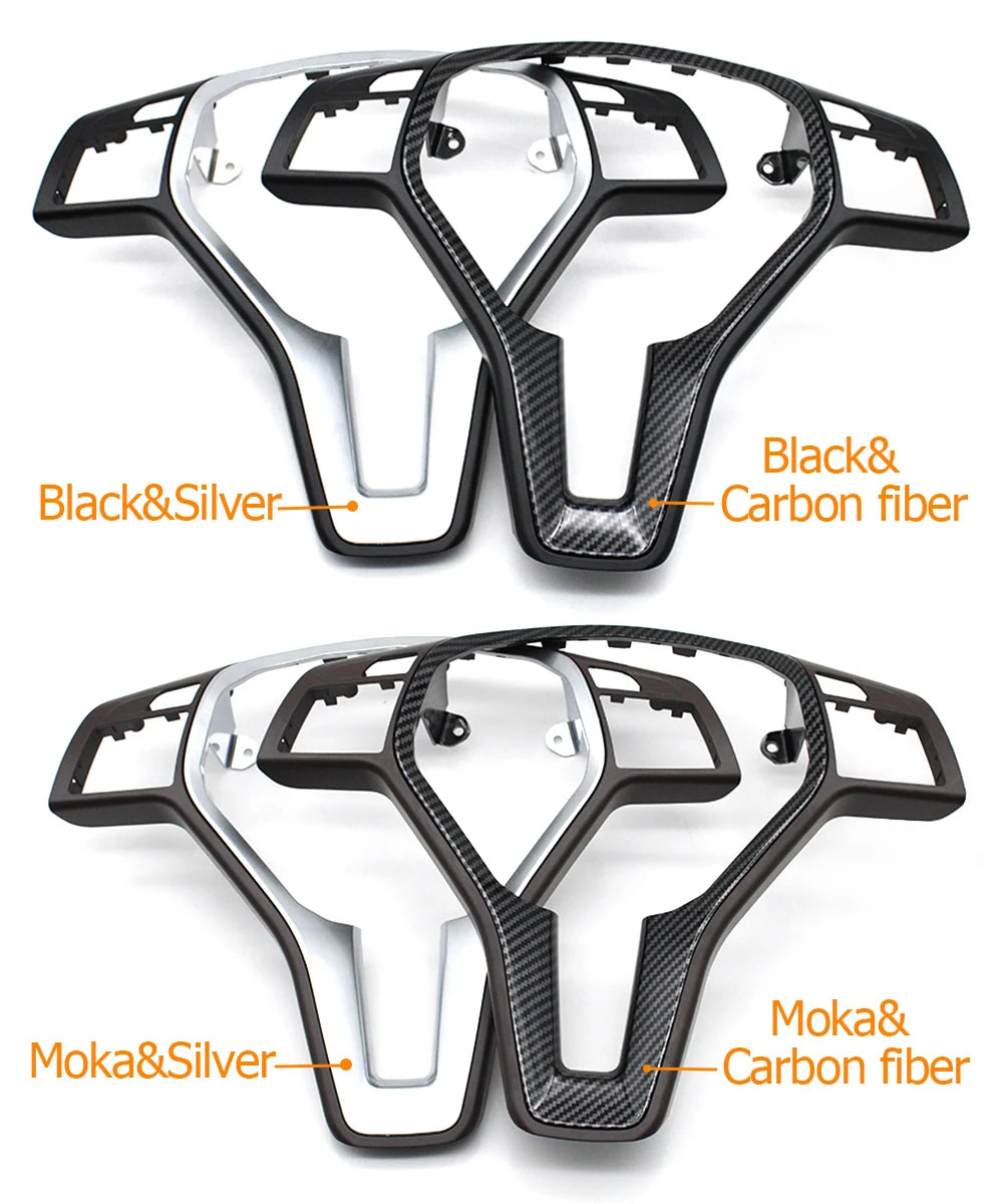 Steering Wheel Cover Panel Trim for Mercedes-Benz W176 W246 W204 X204 W212 W207 W156 W117 W218 0994641913 - image 12