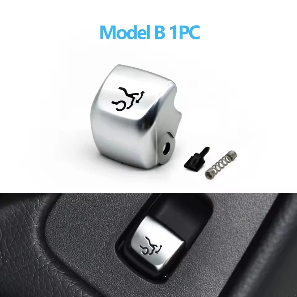 Trunk Unlock Release Button Cover for Mercedes-Benz C E S GLC Class W205 W213 W222 W253 2229052303 2229051604 - Original size