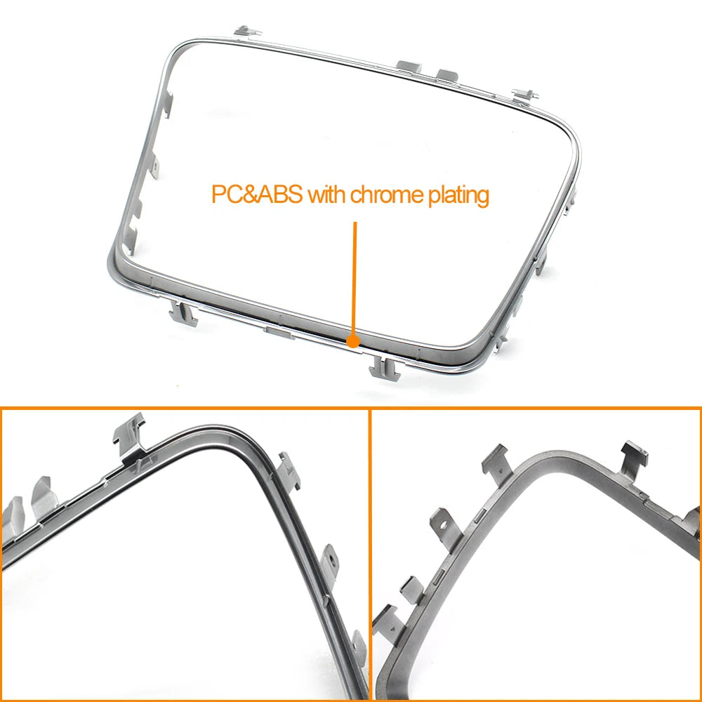 Center Console Cup Holder Box Outer Frame Cover Trim for Mercedes-Benz E Class W213 W238 CLS W257 2016-2023 2136830900