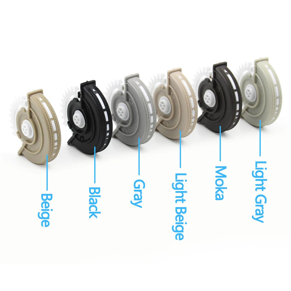 Rear Air Conditioning Air Vent Base Roller AC Vent Rolling Wheel for Mercedes-Benz C E GLK Class W204 W212 W207 X204 - image