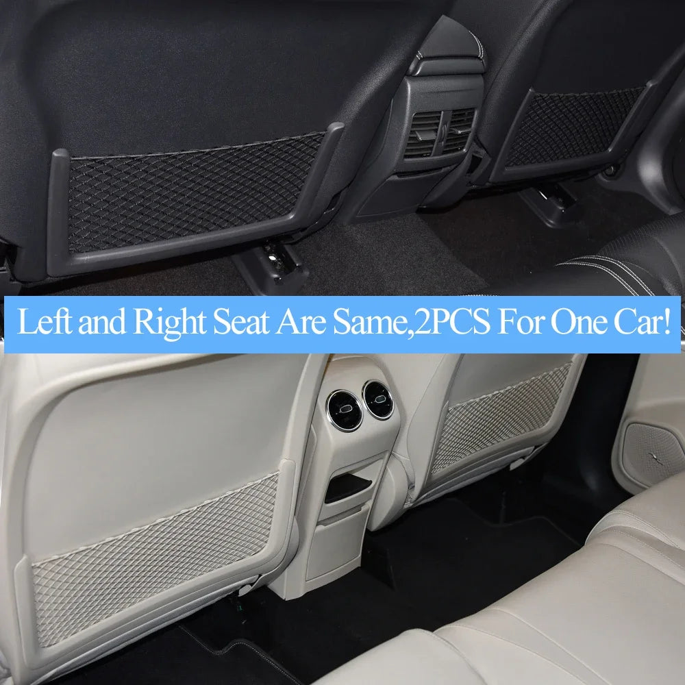 Seatback Backrest Pocket Panel Cover Trim for Mercedes-Benz A B V CLA GLB Class Vito W245 W246 W247 W448 W176 W169 2008-2023