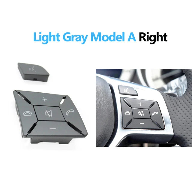 Steering Wheel Switch Multi-functional Button for Mercedes-Benz C E A GLK Class W204 X204 W212 W156 W246 W207 W117 W218