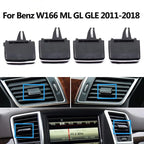Front AC Air Conditioning Vent Outlet Grille Slide Clip for Mercedes-Benz ML GL GLE GLS W166 W292 2011-2018 1668300054