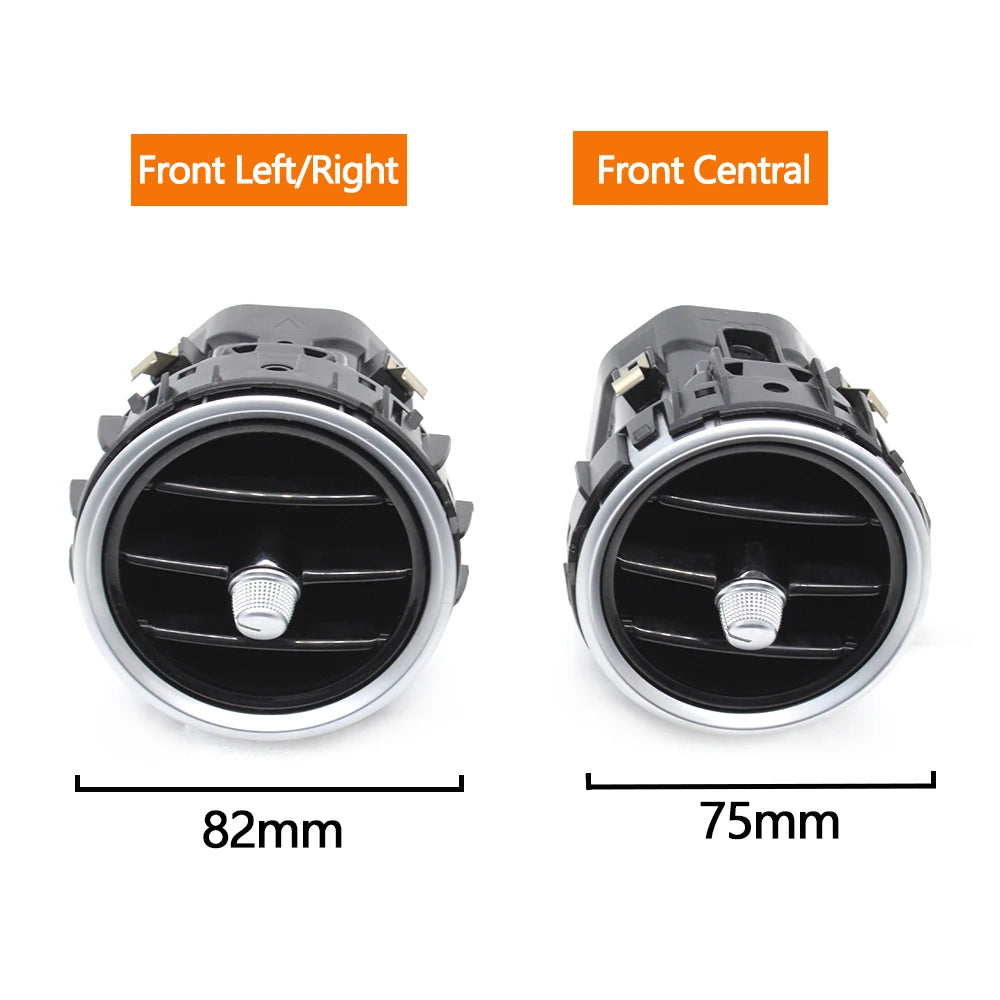 Front Central Rear Air Conditioning Vent Outlet Assembly for Mercedes-Benz C Class W205 2015-2021 2058300301 - image 9