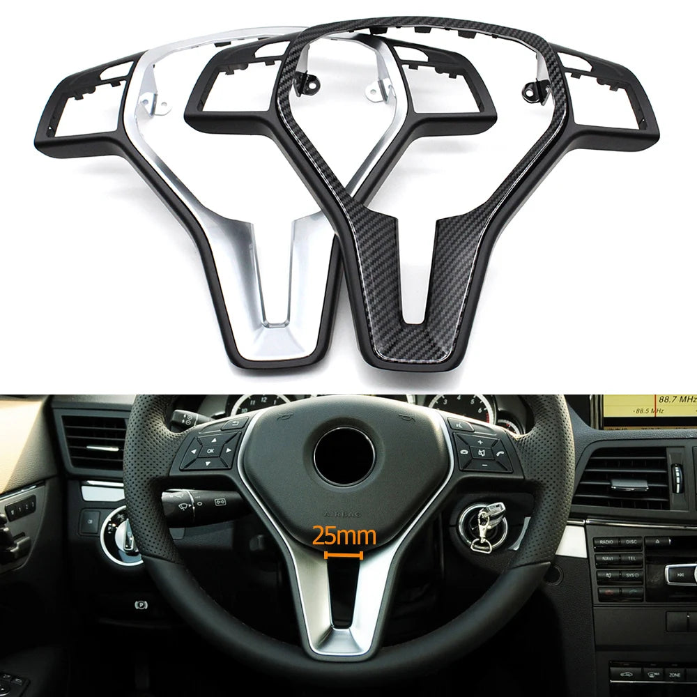 Interior Steering Wheel Cover Panel Trim for Mercedes-Benz A B C E Class W176 W246 W204 X204 W212 W207 W156 W117 A0994640113