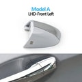 Front Left Outside Pull Door Handle Caps Trim Cover for Mercedes-Benz C E S GLC Class W205 W213 W222 W253 W167 A0997661700