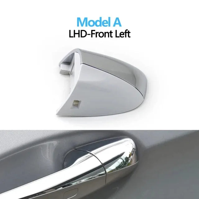 Front Left Outside Pull Door Handle Caps Trim Cover for Mercedes-Benz C E S GLC Class W205 W213 W222 W253 W167 A0997661700