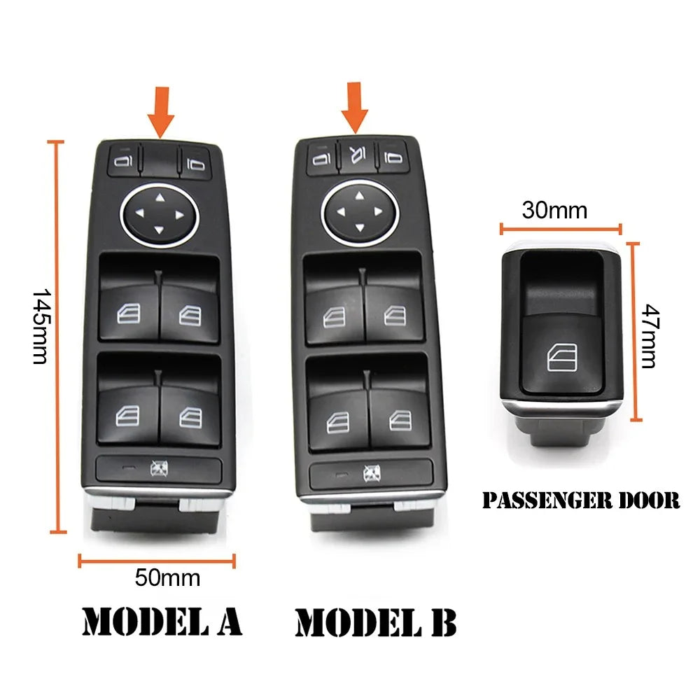 Interior Driver Door Master Window Switch for Mercedes-Benz GLE GLS W176 W246 W156 W166 W117 W218 - image 4