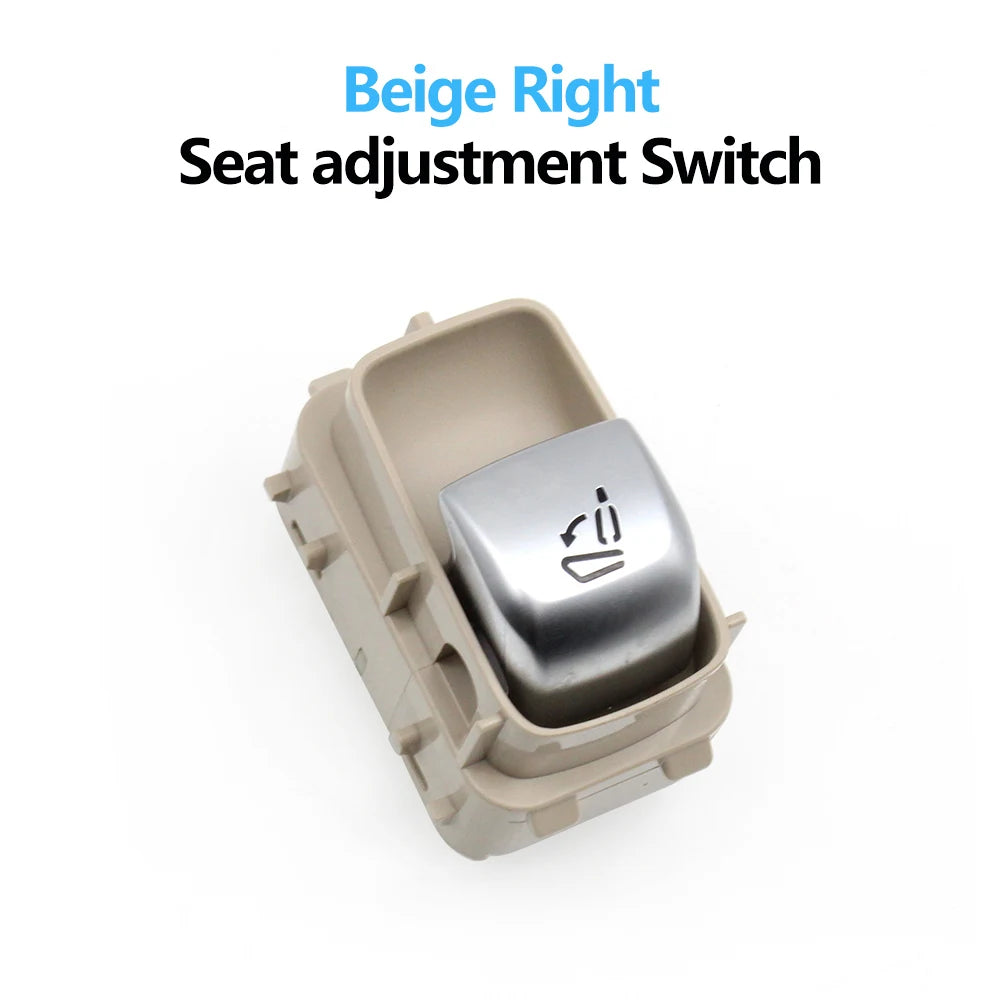 Side Seat Adjustment Switch Button for Mercedes-Benz C GLC Class W205 W253 2015-2022 - Beige Right - image 4