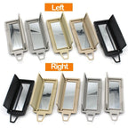 Sun Shade Visor Makeup Cosmetic Mirror Cover Pack for Mercedes-Benz C GLK Class W204 X204 2048104510 2048104610 - image 9