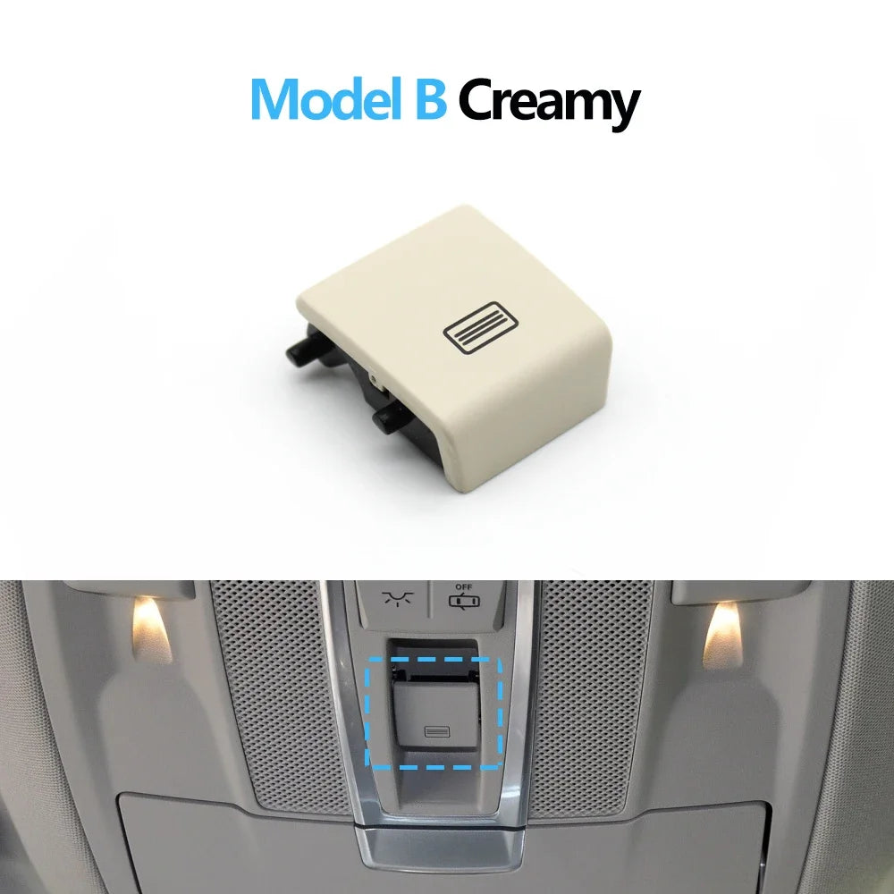 Inner Door Ceiling Light Switch Sunroof Window Switch Button Assembly for Mercedes-Benz ML GL GLE GLS G W166 W292 X166 W463