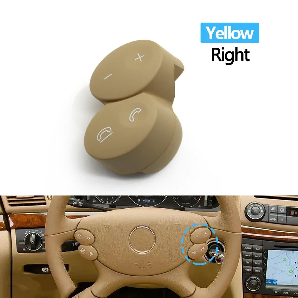 Multi-function Steering Wheel Switch Button Keys for Mercedes-Benz E G CLK CLS Class W211 W463 W209 W219 E300 G55 2308202310