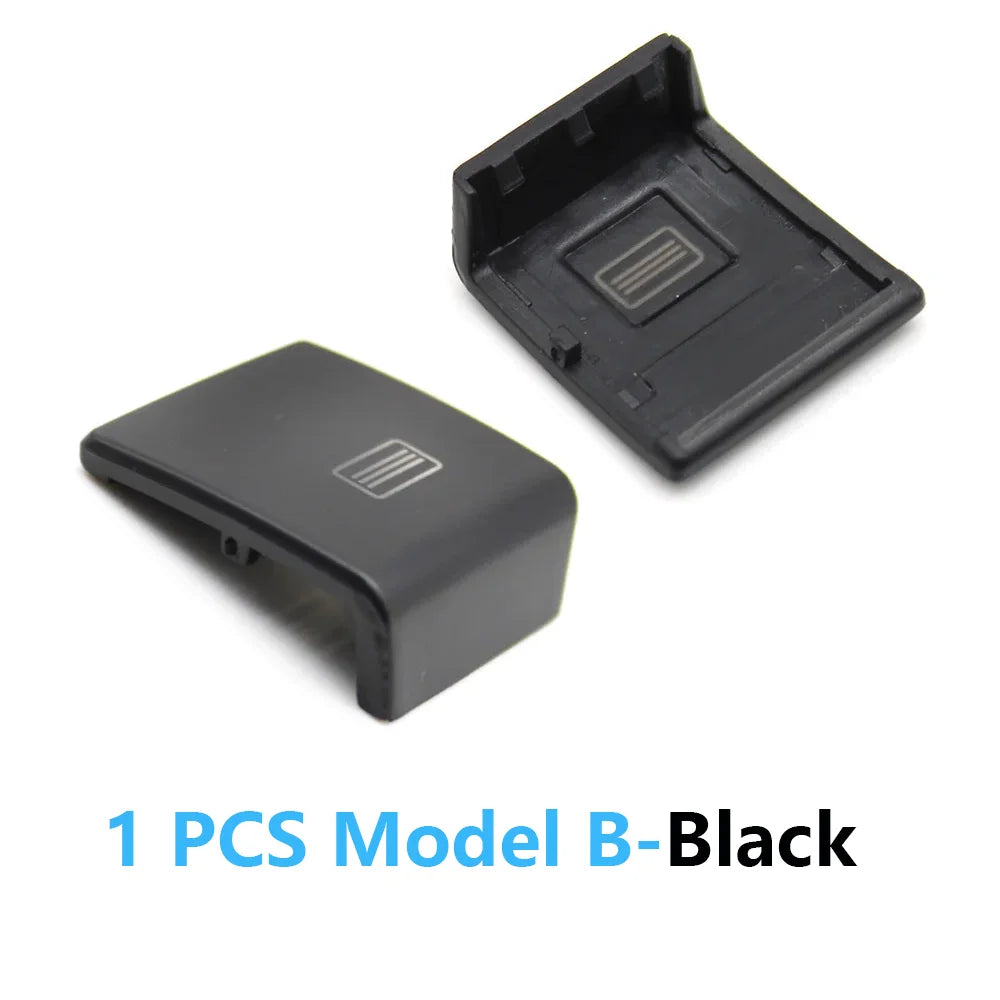W166 W292 Sunroof Window Switch Button Cover for Mercedes-Benz ML GL GLS GLE Class ML300 ML350 GL320 - Model B Black - image