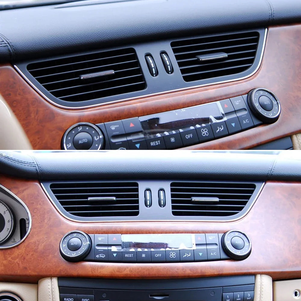 Central AC Vent Grille Outlet Cover for Mercedes-Benz CLS W219 CLS300 CLS350 CLS500 2198300054 - image 6