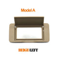 Sunroof Shade Sun Visor Makeup Cosmetic Mirror Panel Cover for Mercedes-Benz M ML GL Class W164 2006-2011 1648100710