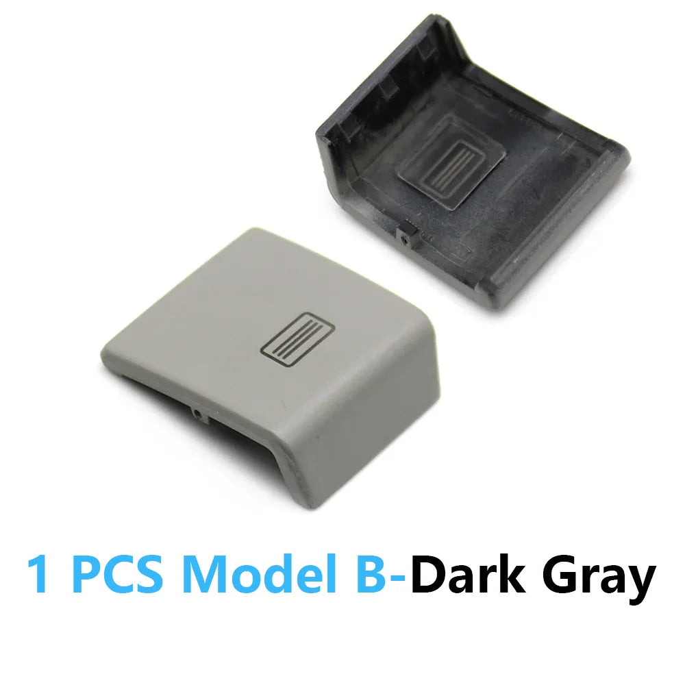 W166 W292 Sunroof Window Switch Button Cover for Mercedes-Benz ML GL GLS GLE Class ML300 ML350 GL320 - Model B Dark Gray