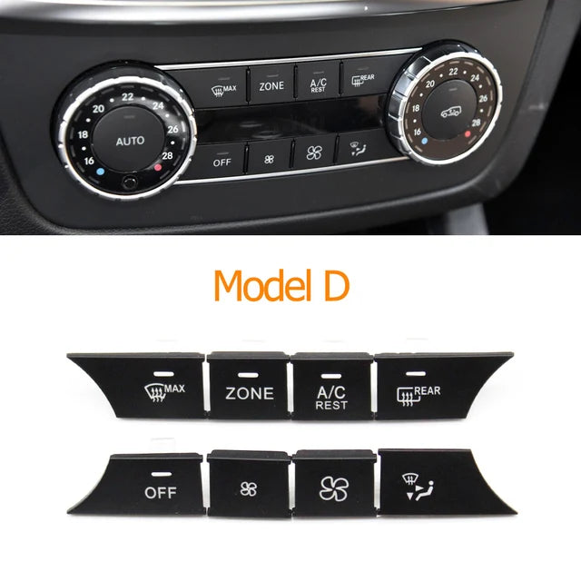Dashboard Air Conditioning Wind Volume Heater Climate Control AC Buttons for Mercedes-Benz M ML GL GLE GLS W166 W292