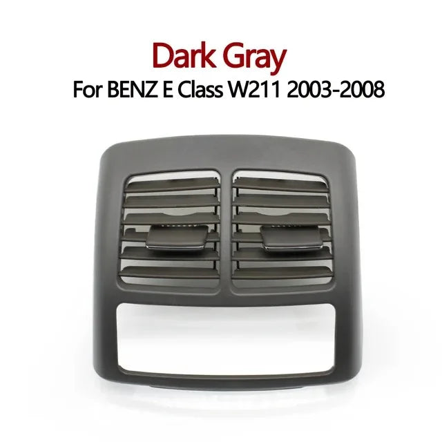 Rear AC Vent Grille Outlet Panel Cover for Mercedes-Benz E Class W211 E280 2003-2008 2118310060 - W211 Dark Gray - image 2