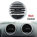 Front Central Dashboard AC Vent Grille Panel Cover for Mercedes-Benz M ML GL Class W164 2005-2012 1648302154 - Black Central