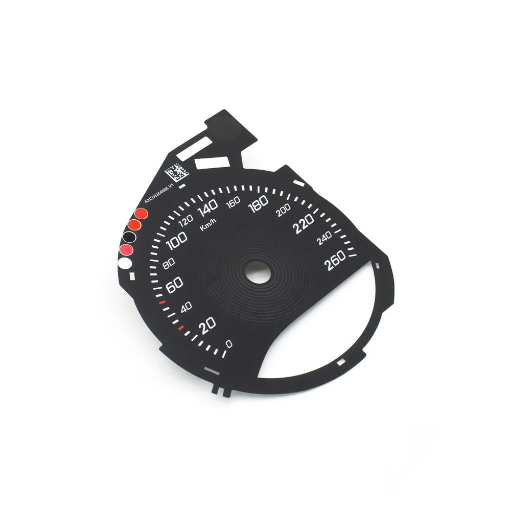 Dashboard Instrument Cluster Speedometer Gauge Overlay for Mercedes-Benz GLC C Class W253 W205 2059002630 2539000000 - image