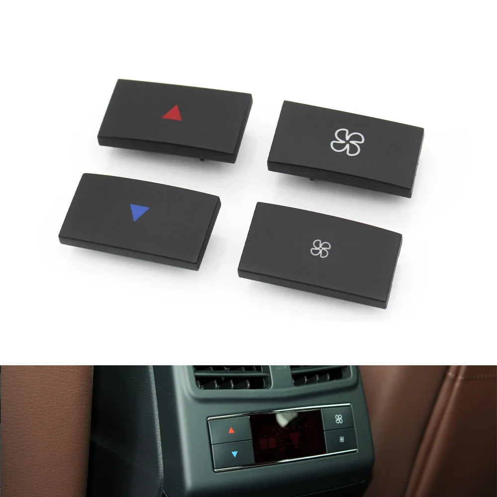 Rear AC Volume Climate Control Button Keys for Mercedes-Benz C E GLK CLS Class W204 W212 X204 W218 - Default Title