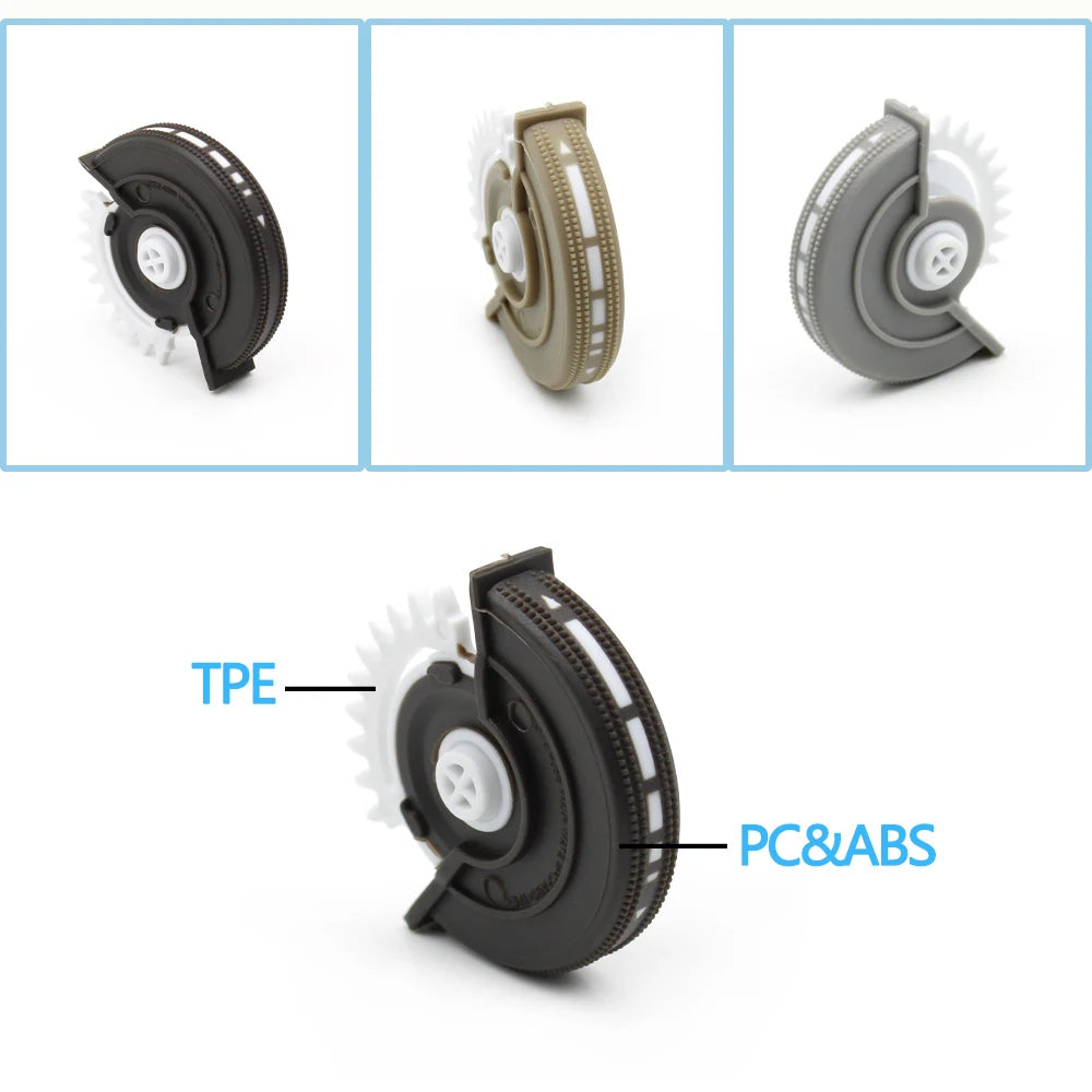 Rear Air Conditioning Air Vent Base Roller AC Vent Rolling Wheel for Mercedes-Benz C E GLK Class W204 W212 W207 X204 - image