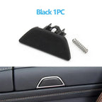Center Console Lid Armrest Box Panel Switch Button Cover for Mercedes-Benz S Class W222 S320 S350 S450 S500 2014-2020 - Black