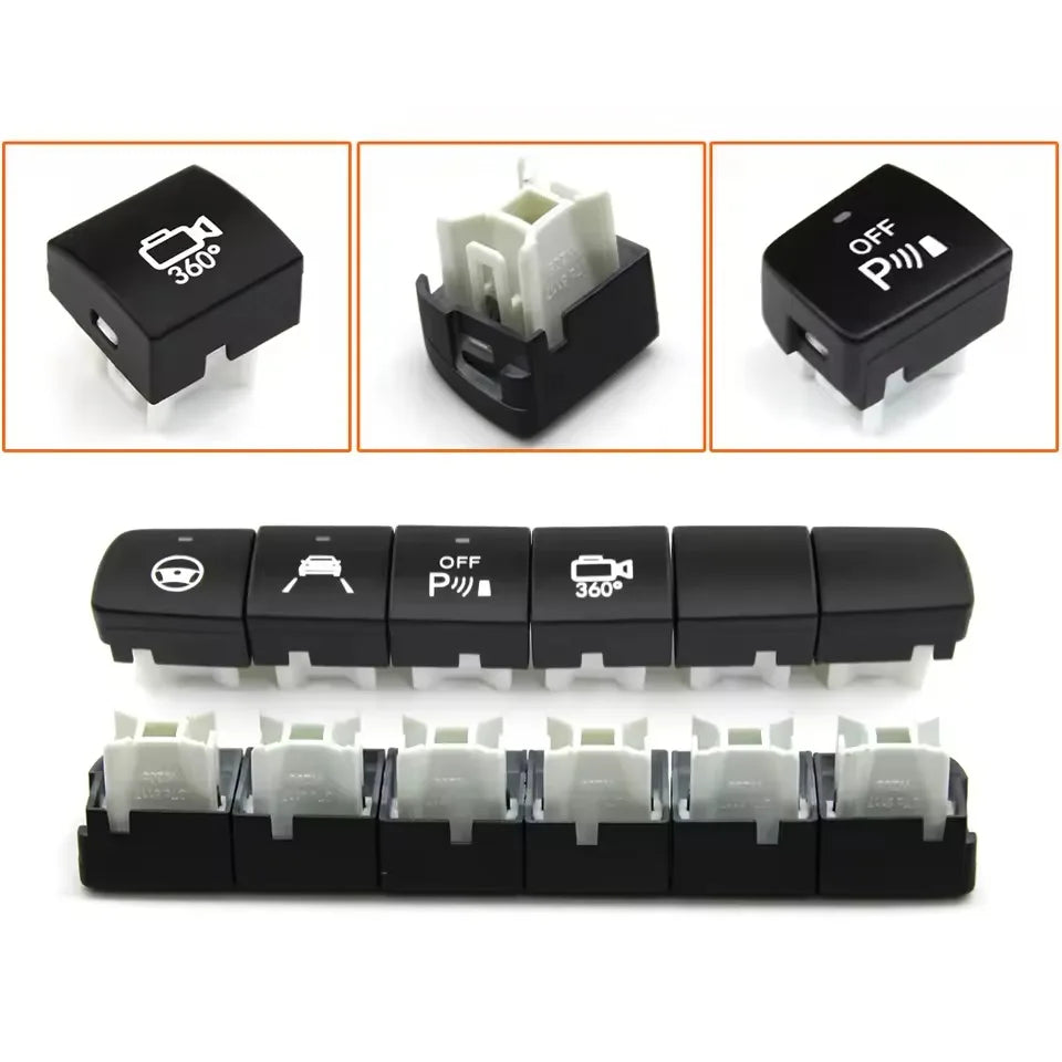 Block Radar Cruise Lane Assist Button Headlight Camera Parking PDC Sensor Switch for Mercedes-Benz W205 X253 W447 W213 W238
