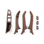 BMW 5 Series Inner Door Pull Handle Kit with Leather 2010-2017 F10 F11 RHD
