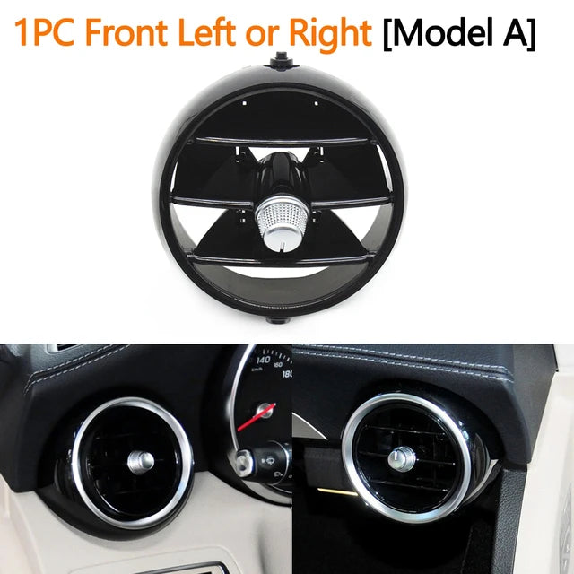 Rear Front AC Vent Outlet Inner Grille for Mercedes-Benz C Class W205 GLC W253 2015-2021 2058300201 2058300301 - Model A L or