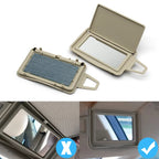 W211 Interior Sun Shade Visor Makeup Cosmetic Mirror Cover for Mercedes-Benz E Class 2003-2006 2118100910 - image 10