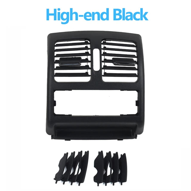 Rear AC Vent Grille Panel for Mercedes-Benz C E Class Coupe W204 W207 2048300354 2048300554 - Black-High-end model - image 5