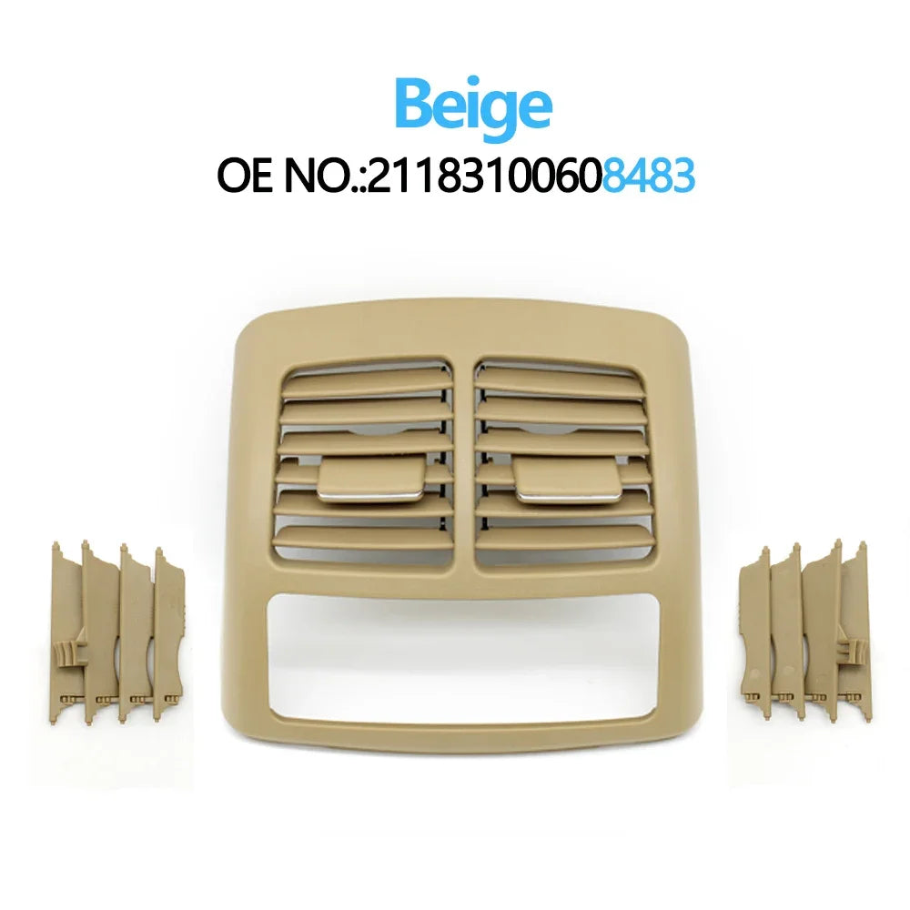 Rear Air Conditioning Outlet Grille AC Vent Grille Panel Cover for Mercedes-Benz E Class W211 2003-2008 E200 E230 E260 E280