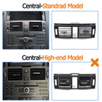 Console Fresh AC Vent Grille Set for Mercedes-Benz W204 C Class 2007-2011 2048304054 2048300754 - image 3