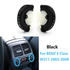 2pcs Set Rear AC Vent Rolling Wheel Control Roller for Mercedes-Benz E Class W211 2003-2008 E200 E230 E260 E280 - image 8